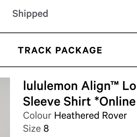 Lululemon long sleeve top - Picture 2 of 2